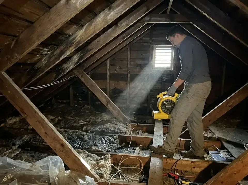 attic-water-damage-drying-proc-007 — frequently asked questions, Emergency Water Extraction & 24/7 Flood Response in Hayward…